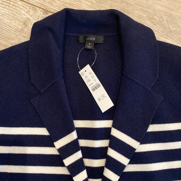 NWT J. Crew Sweater Blazer Small - Picture 3 of 6